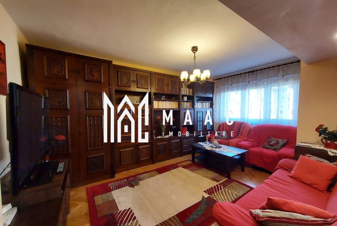 Apartament 2 camere decomandat | Ștrand, Sibiu | 50 mp, etaj 3, balcon - Imagine principala