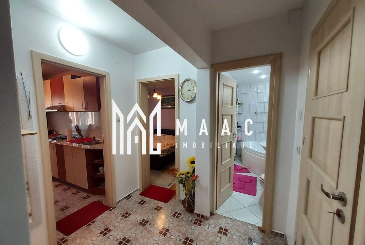 Apartament 2 camere decomandat | Ștrand, Sibiu | 50 mp, etaj 3, balcon - foto 12