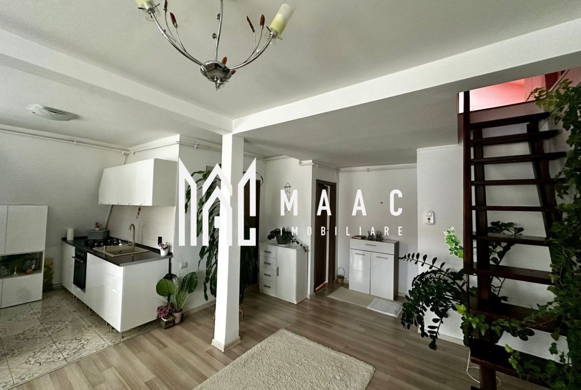 Apartament 3 camere de vânzare | Vasile Aaron, Sibiu | 61 mp, INTABULATĂ