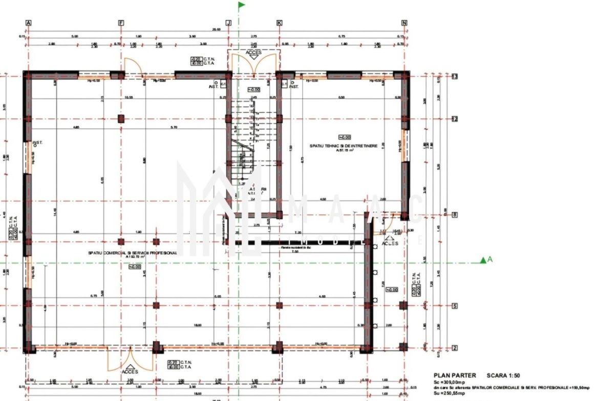 Spatiu comercial | 193 mp utili | Cartierul Arhitectilor
