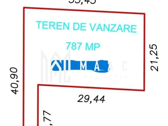 Teren | intravilan |  787 Mp |  Cristian |