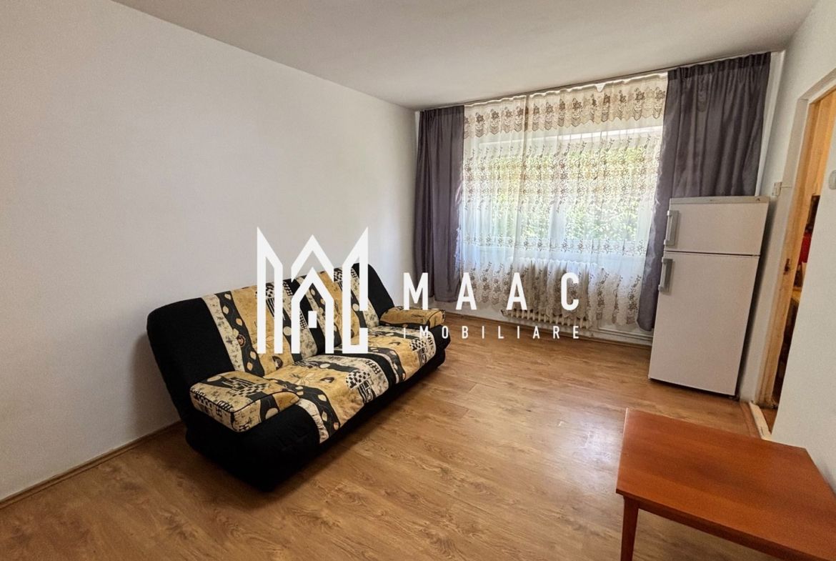 Garsonieră de închiriat | Valea Aurie, Sibiu | 28 mp, parter