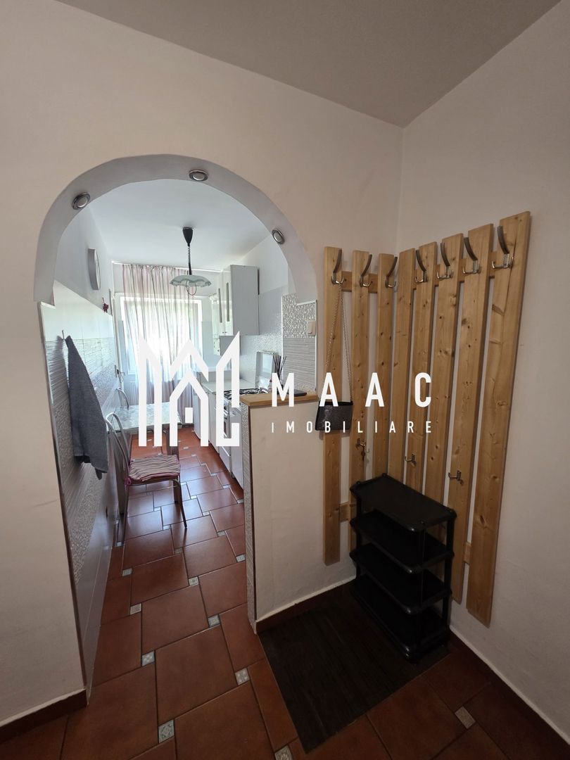 Garsonieră de închiriat Sibiu | Ștrand | 30 mp, parter, mobilată