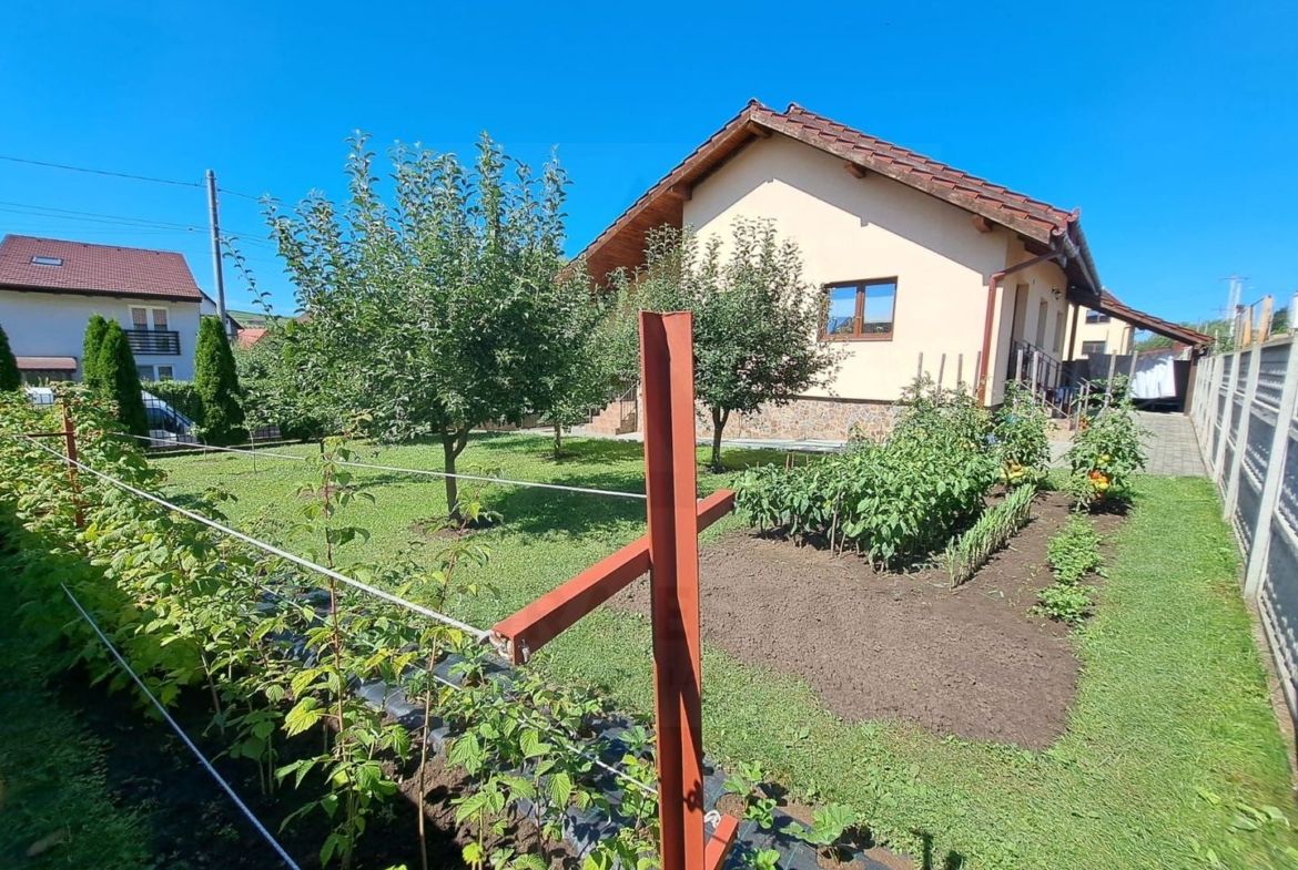 Casă individuală 5 camere cu garaj curte si gradină Șura Mare - foto 14