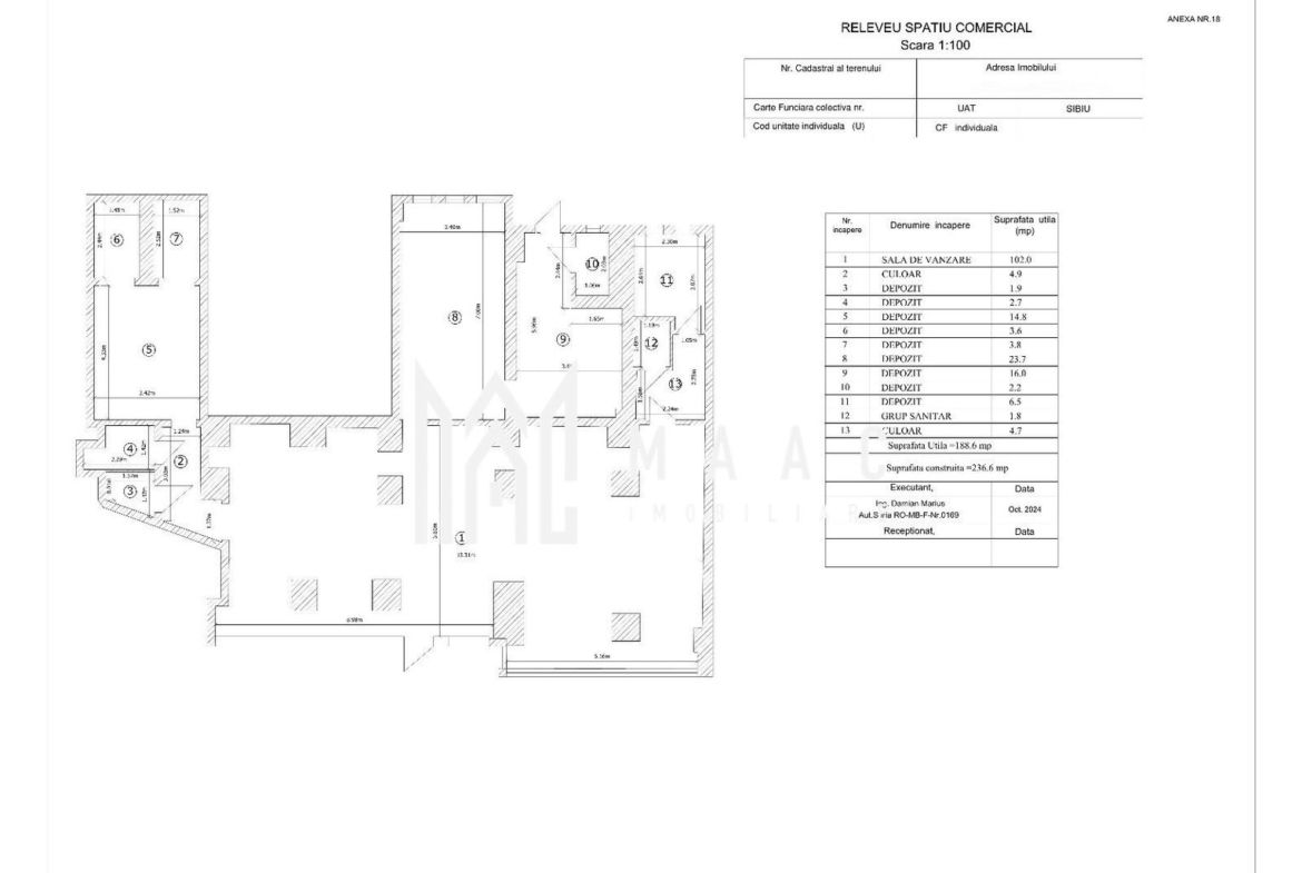 Spatiu comercial/birouri I VAD I Expunere I Mihai Viteazu