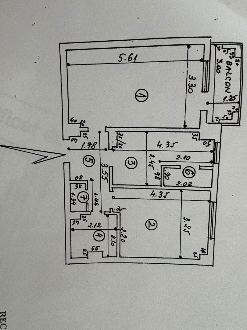 anBn-16924 De vanzare apartament cu 2 camere, renovat, etaj 4 , Mazepa 1, 85.000 euro