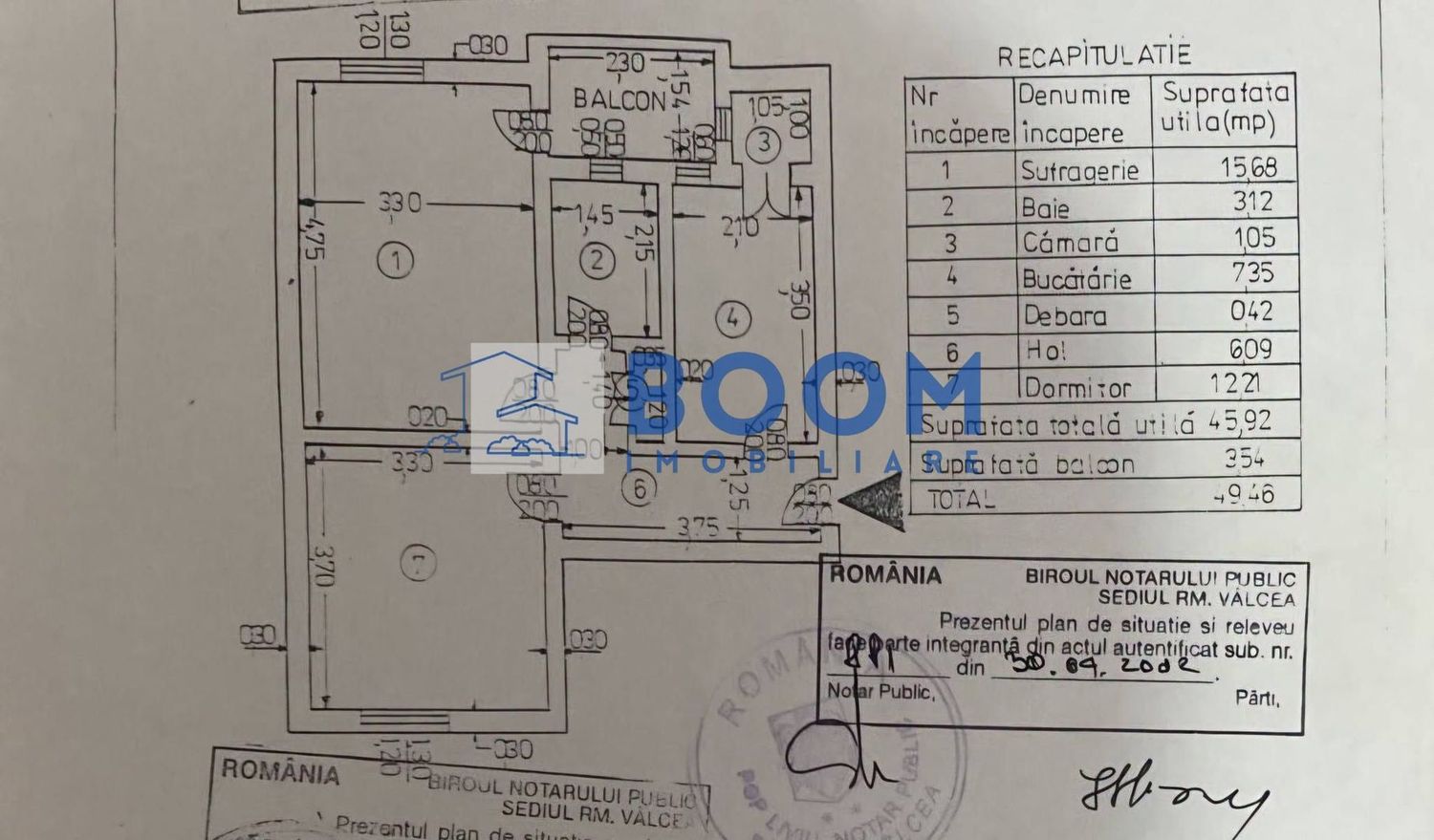 Apartament 2 camere Zona Nord | Etaj 1 | Complet mobilat si utilat
