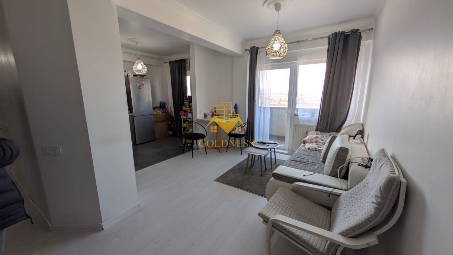 2 camere semidecomandate, Florești,  Parcare, LIDL, 62 mp