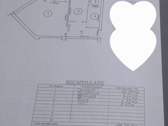 De vanzare apartament cu o cameră  str. Brăilei, et. 7, 58.000 euro - foto 2