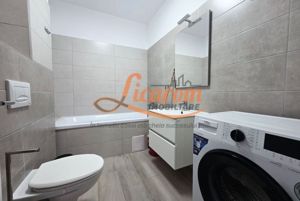 Apartament 2 camere, mobilat, lift, parcare, animale,Cristian BV