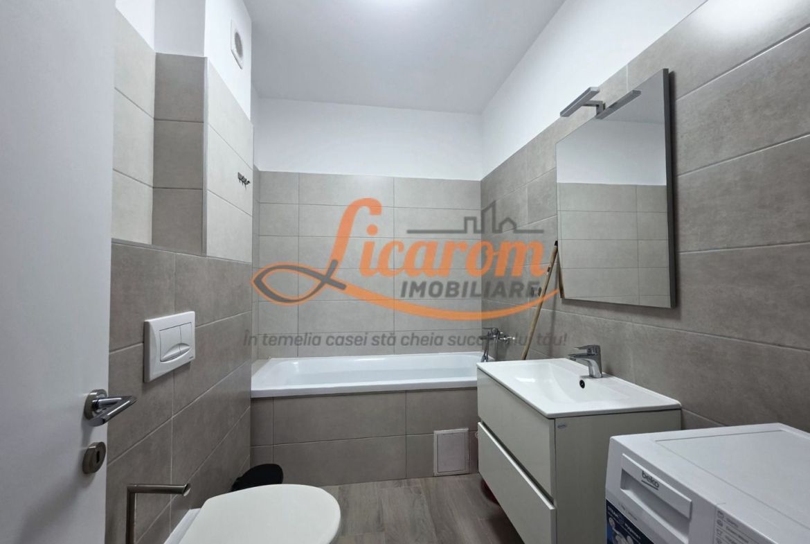 Apartament 2 camere, mobilat, lift, parcare, animale,Cristian BV