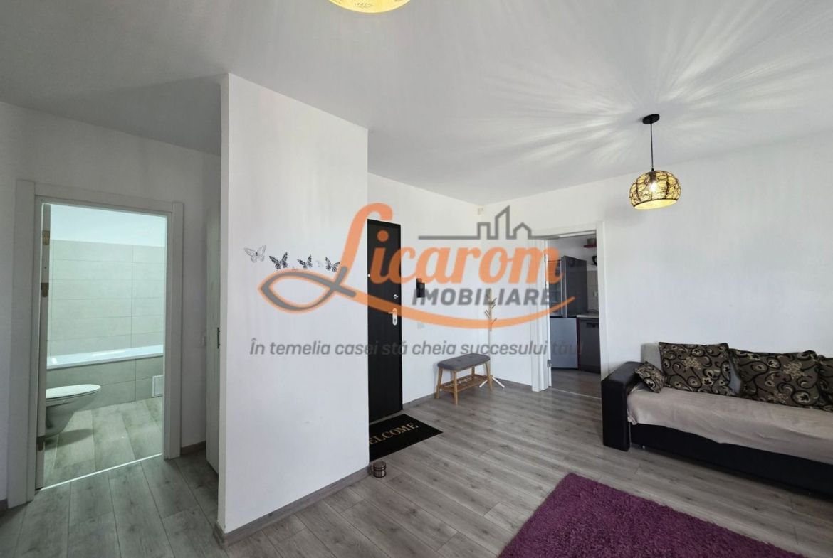 Apartament 2 camere, mobilat, lift, parcare, animale,Cristian BV