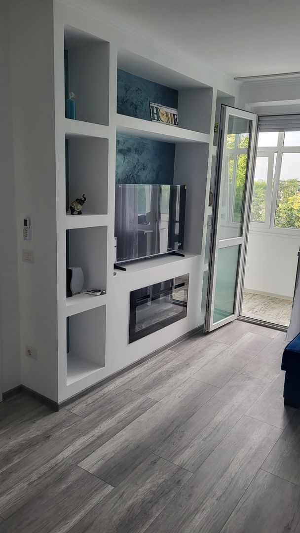 anBn-17522 De inchiriat apartament cu 2 camere la Papadie, etaj 3, renovat, 550 E