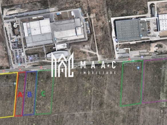 Teren intravilan 14.056 mp | Exterior Vest Sibiu | front 67 m