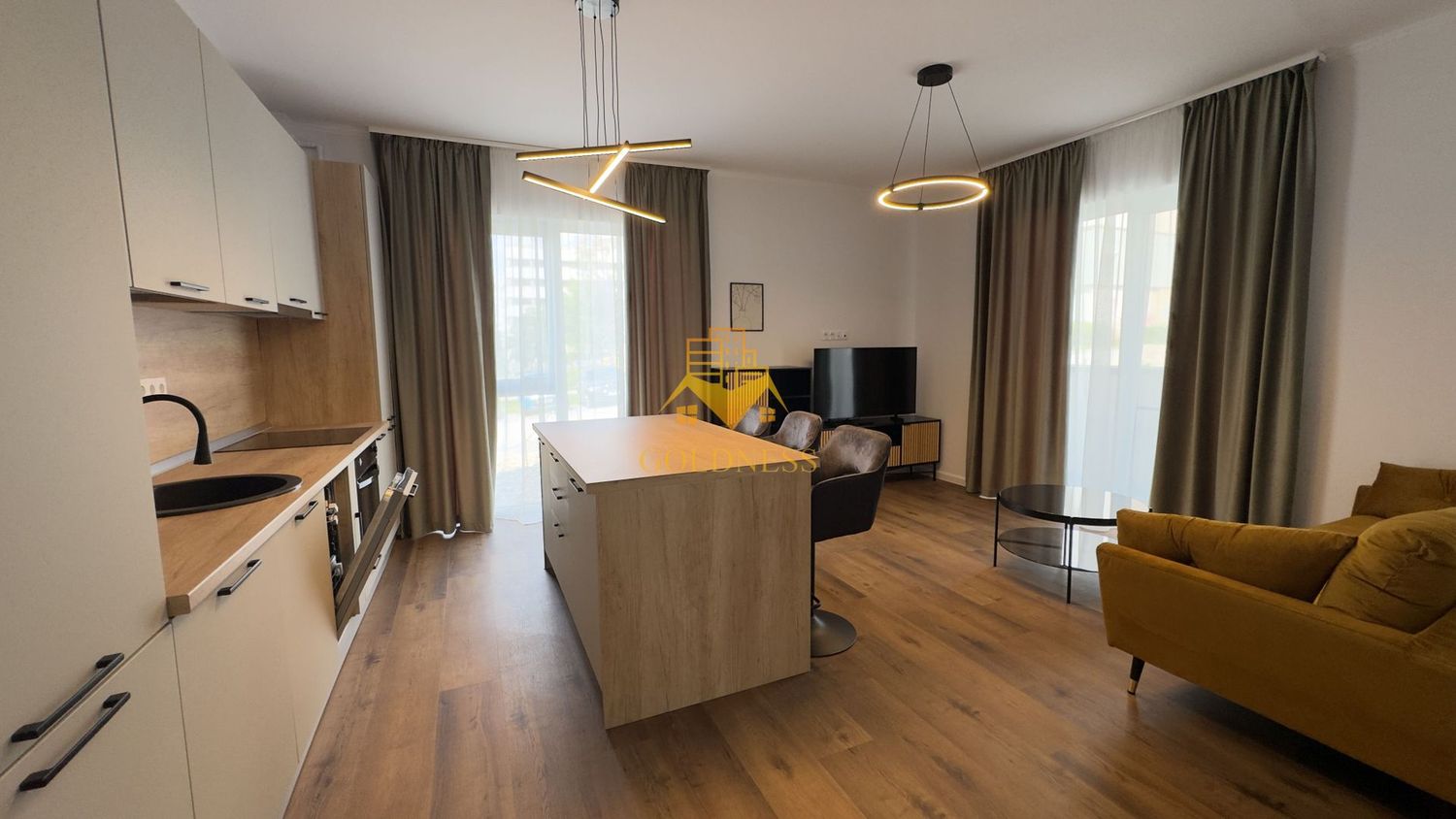 anBn-18154 3 camere, Premium, bloc nou, Manastur Zona Baza Sportiva, Mehedinti