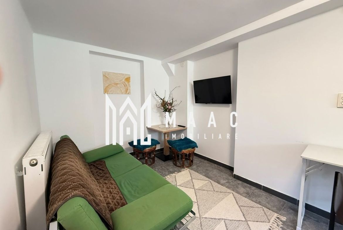 Garsoniera | Curte | Renovata | Moderna | Sub Arini