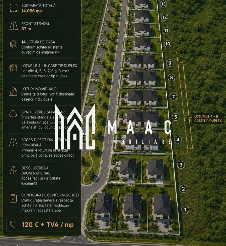 Teren Intravilan LOT 1 | Casă Individuală | Cristian Sibiu