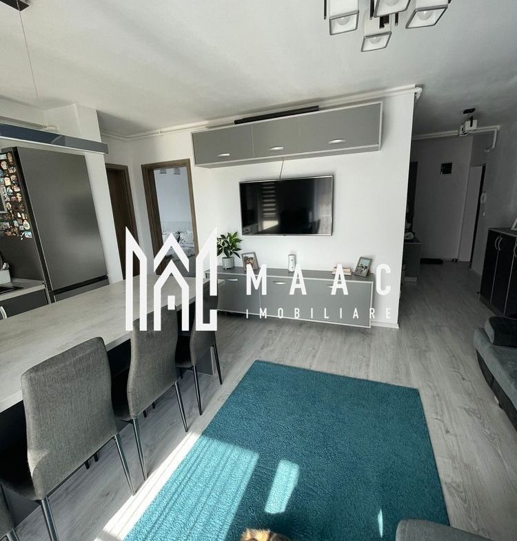 Apartament 3 camere decomandat | Vest Sibiu | balcon, parcare
