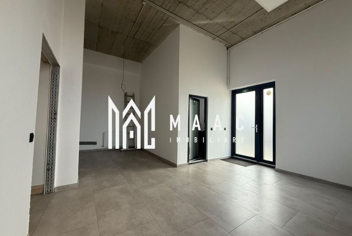 Spațiu comercial 150 mp | Turnișor, Sibiu | 7 parcări, 2 accese