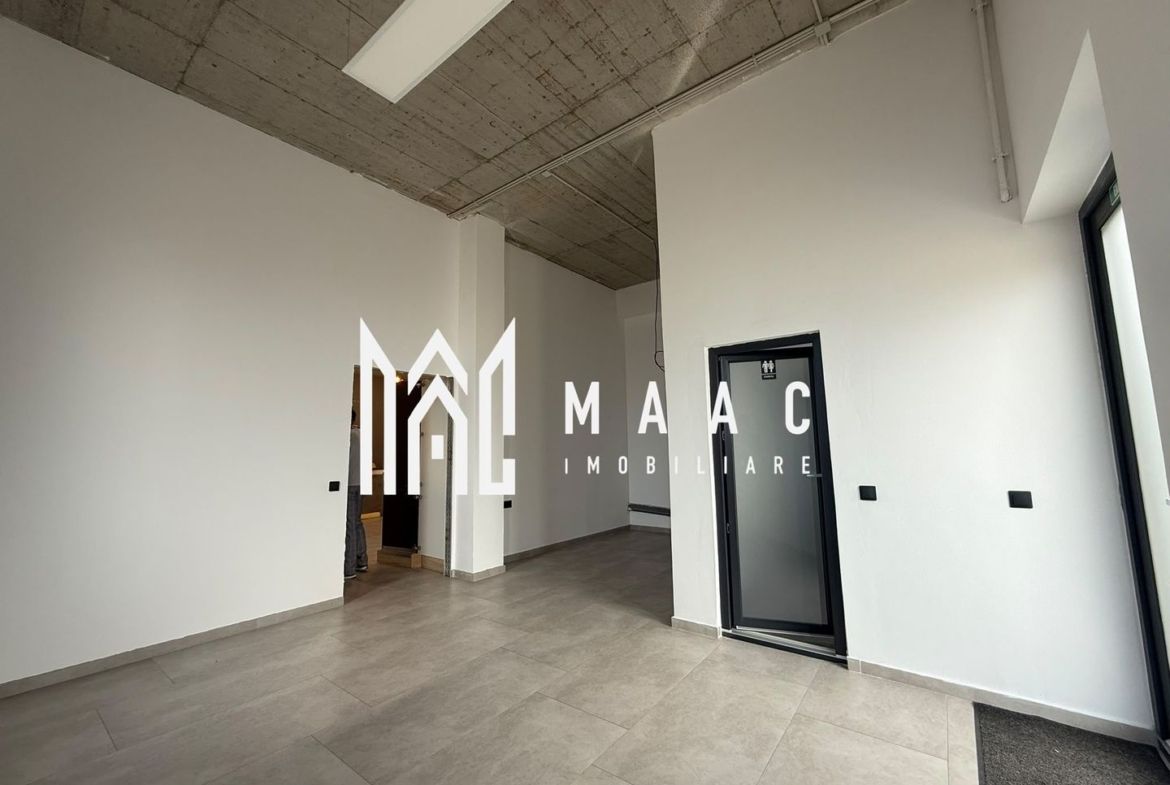 Spațiu comercial 150 mp | Turnișor, Sibiu | 7 parcări, 2 accese