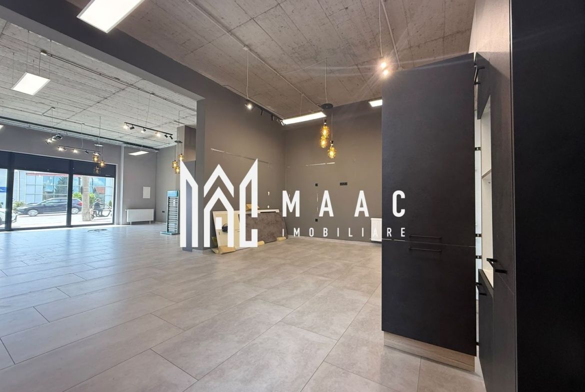 Spațiu comercial 150 mp | Turnișor, Sibiu | 7 parcări, 2 accese