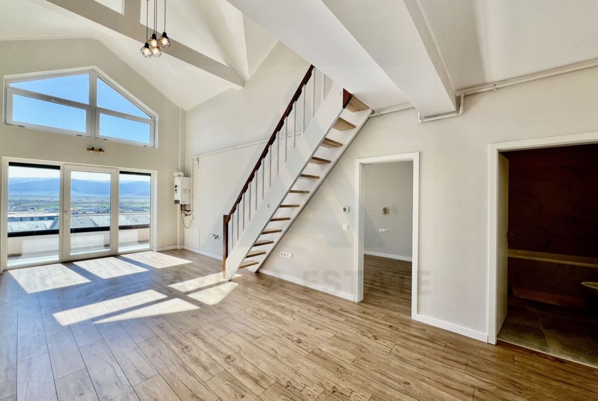 Penthouse premium la cheie 3 camere terasa parcare privata in DaVinci