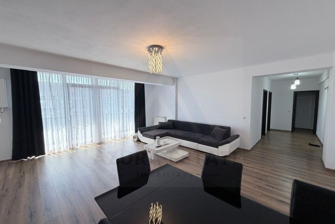Apartament modern 80 mp  3 camere 2 balcoane  zona Doamna Stanca
