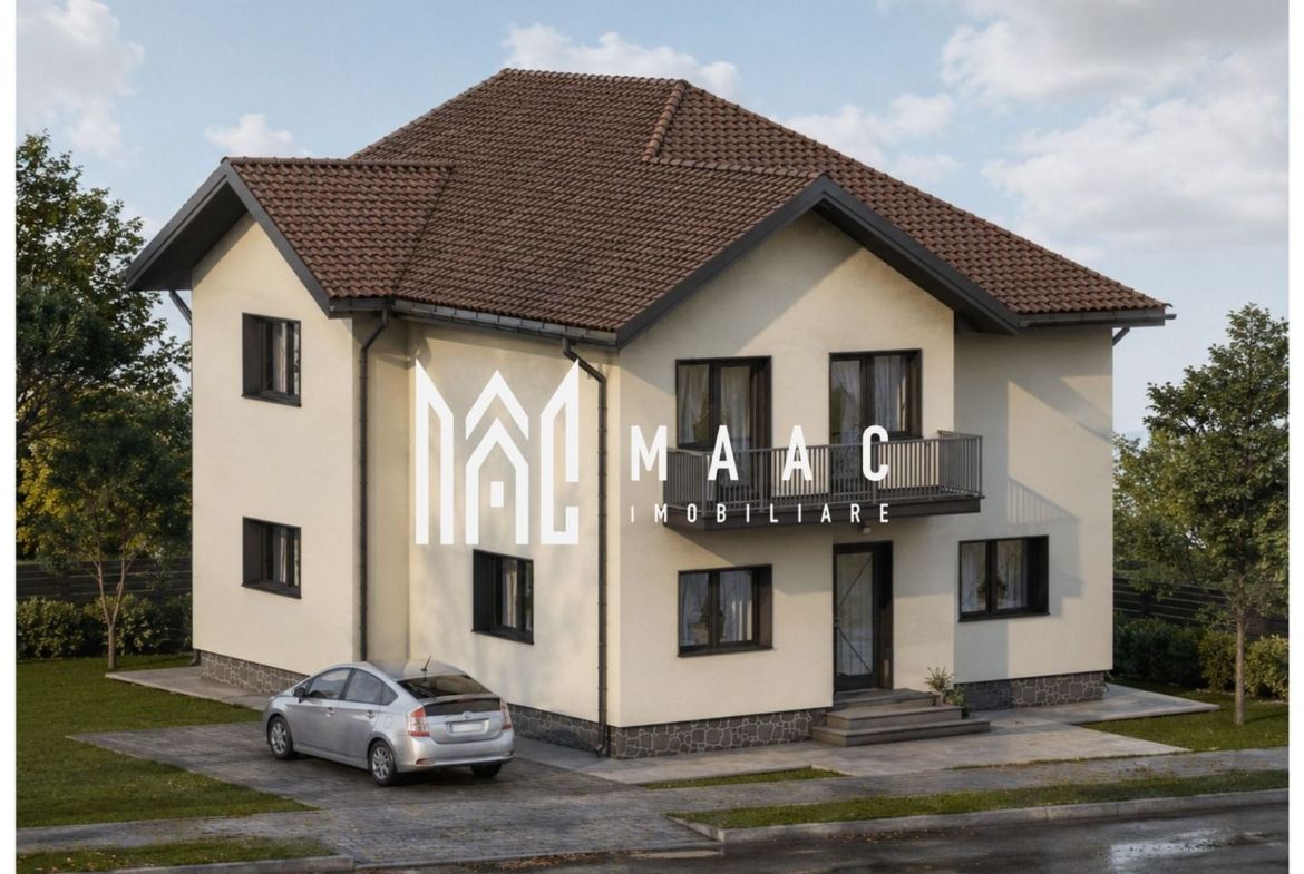 Casă individuală 4 camere | 148 mp utili | Teren 444 mp | Cristian