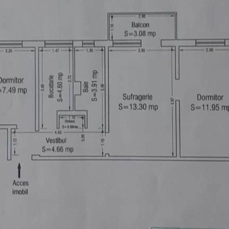 PREȚ REDUS – Apartament 3 Camere + Parcare + GAZE – Etaj 1 | Constanta - Imagine principala
