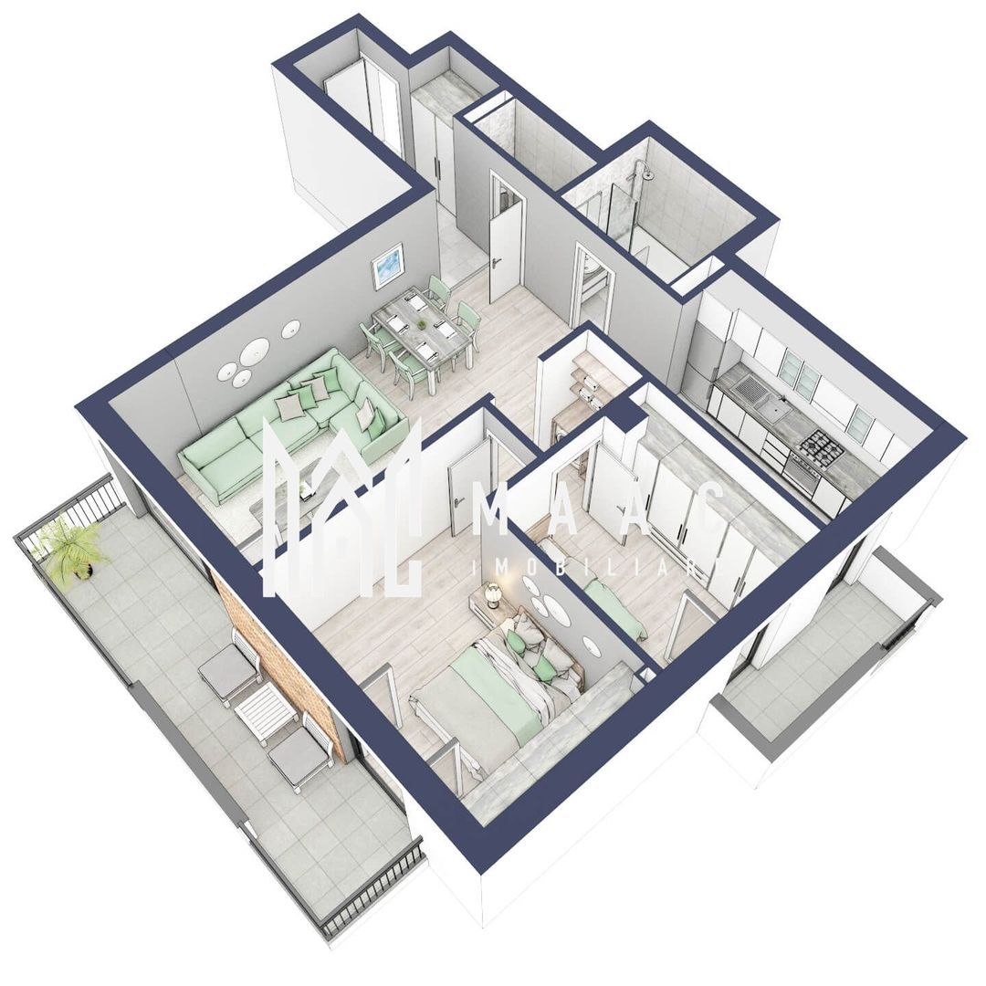 Apartament 3 camere | Balcoane 15.1 mp | Etaj 1 | Turnisor Apartament 3 camere | Balcoane 15.1 mp | Etaj 1 | Turnisor