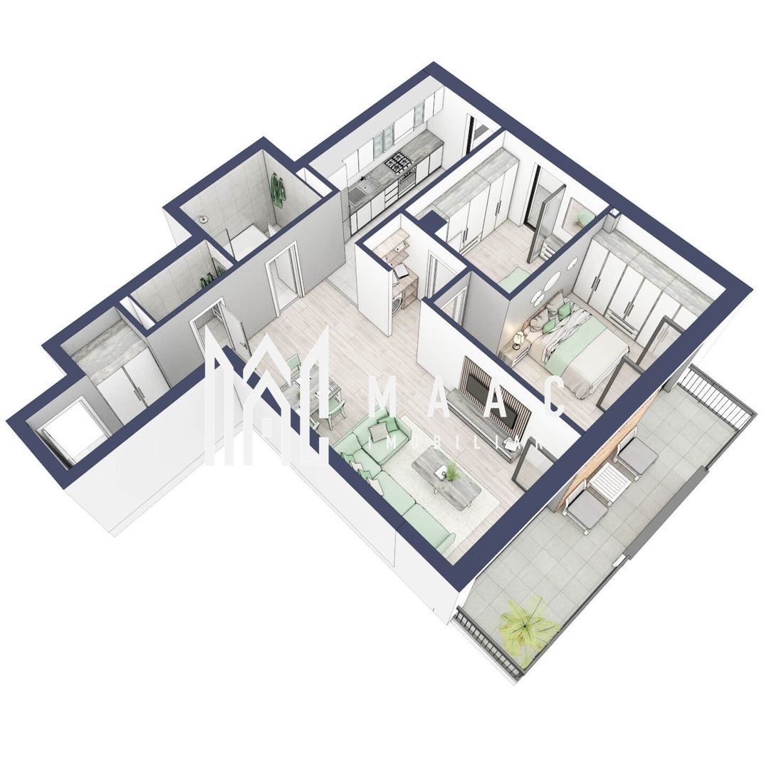Apartament 3 camere | Balcoane 15.1 mp | Etaj 1 | Turnisor Apartament 3 camere | Balcoane 15.1 mp | Etaj 1 | Turnisor