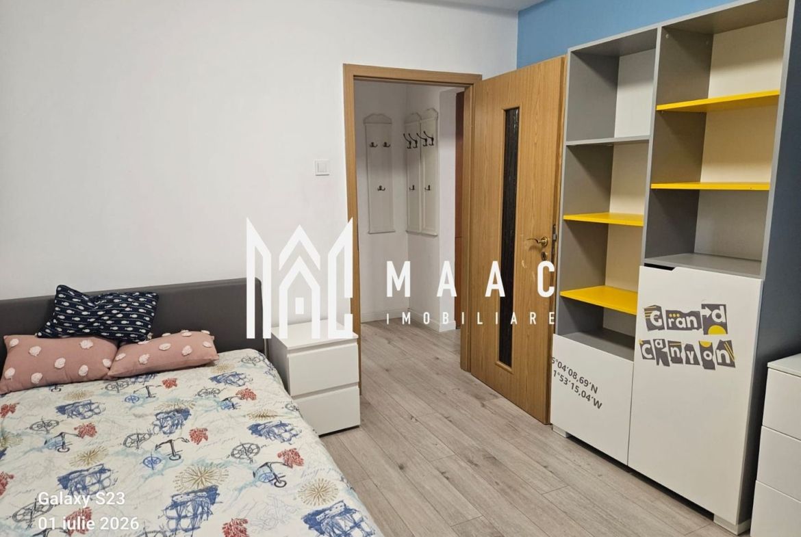 Apartament 3 camere Sibiu | Vasile Aaron | 70 mp, etaj 1, lift