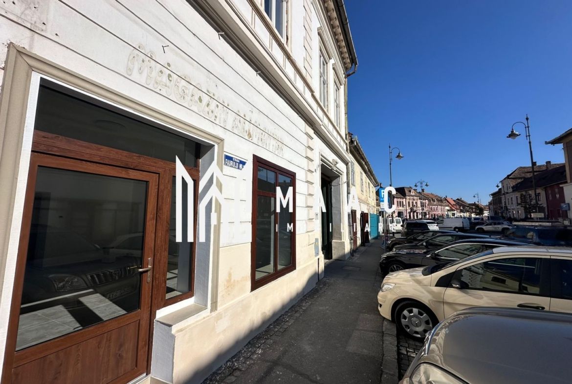 Spațiu comercial | Central, Sibiu | 81mp, parter, renovat