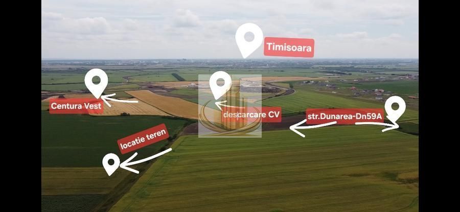 Teren Extravilan Sacalaz | Doar 9,5 €/mp | Zonă in Dezvoltare - Imagine principala