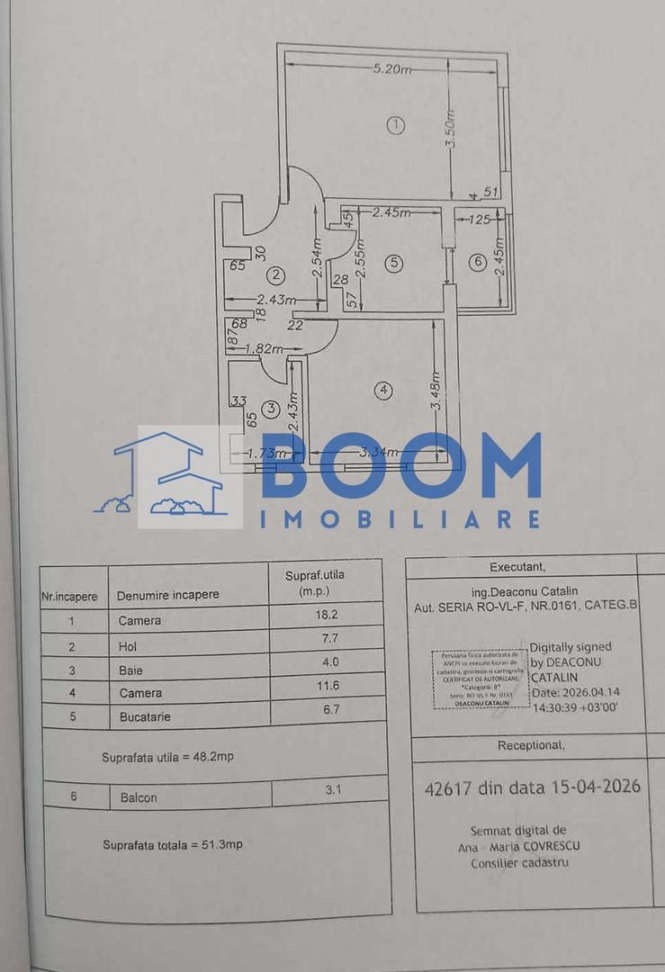 Apartament 2 camere | Centrala Termica | Bloc Anvelopat - foto 8