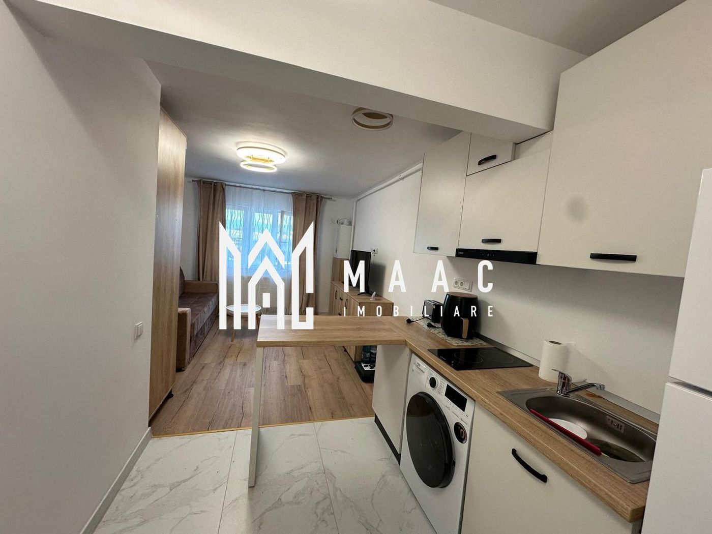 Garsonieră de închiriat Sibiu | Lazaret | 23 mp, mobilată, parter - Imagine principala