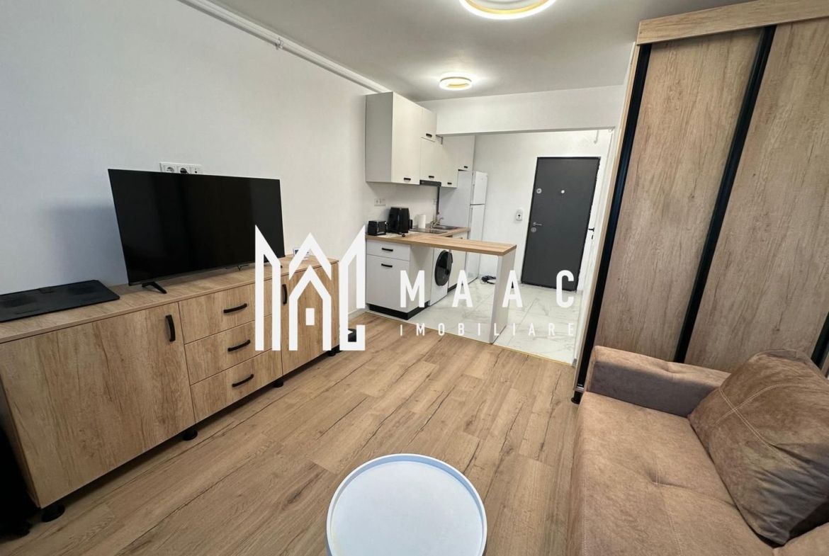 Garsonieră de închiriat Sibiu | Lazaret | 23 mp, mobilată, parter - foto 5