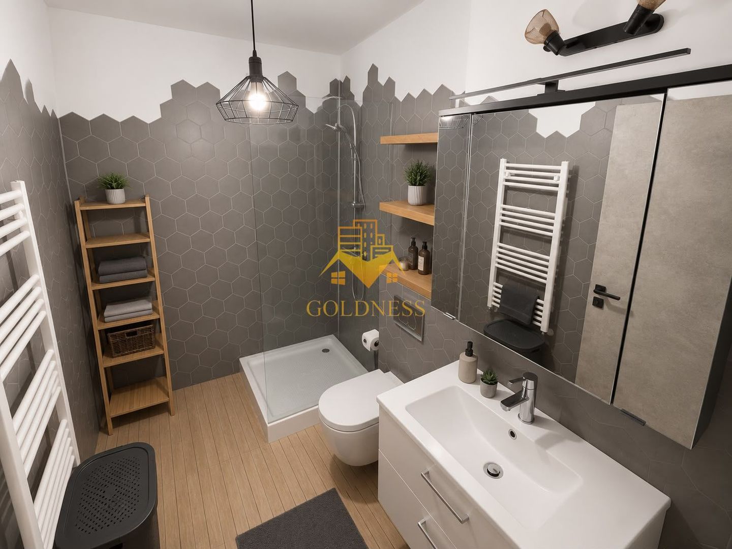 2 Camere, Parcare subterana, Romul Ladea, Modern, AC, Borhanci, Profi - foto 6