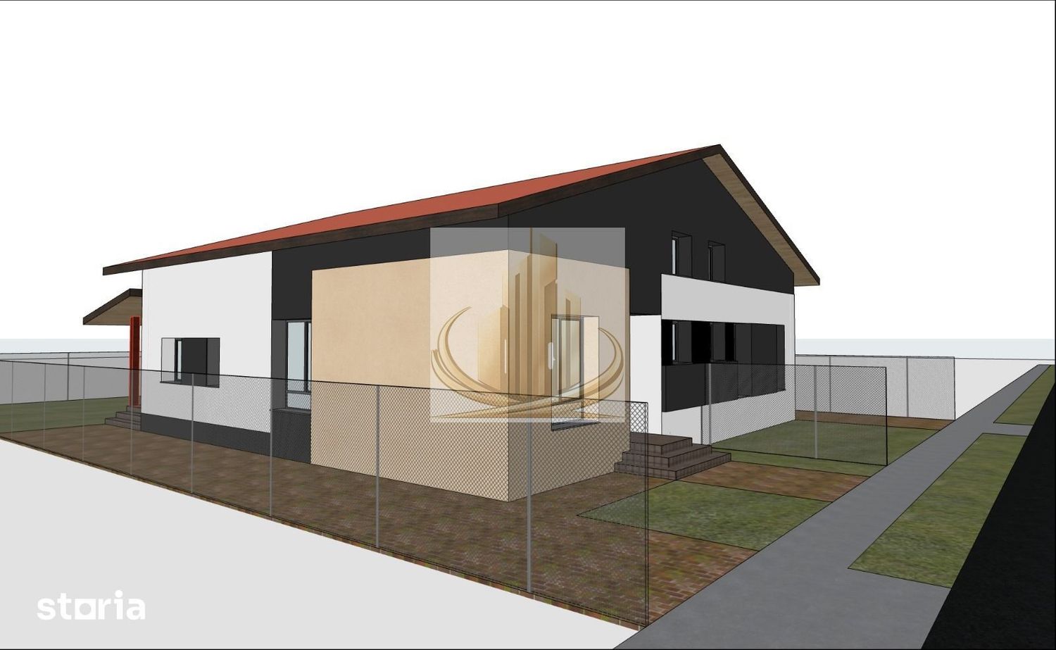 Duplex de Vânzare | Parter + Mansardă | 300 mp Teren | Săcălaz - foto 3 Duplex de Vânzare | Parter + Mansardă | 300 mp Teren | Săcălaz - foto 3