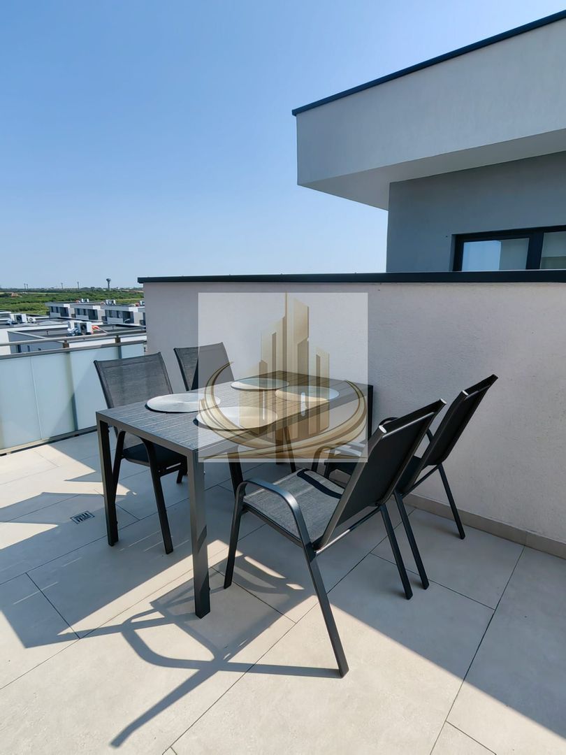 Penthouse de închiriat în Mehala | Terasă spectaculoasă de 55 mp | - foto 8