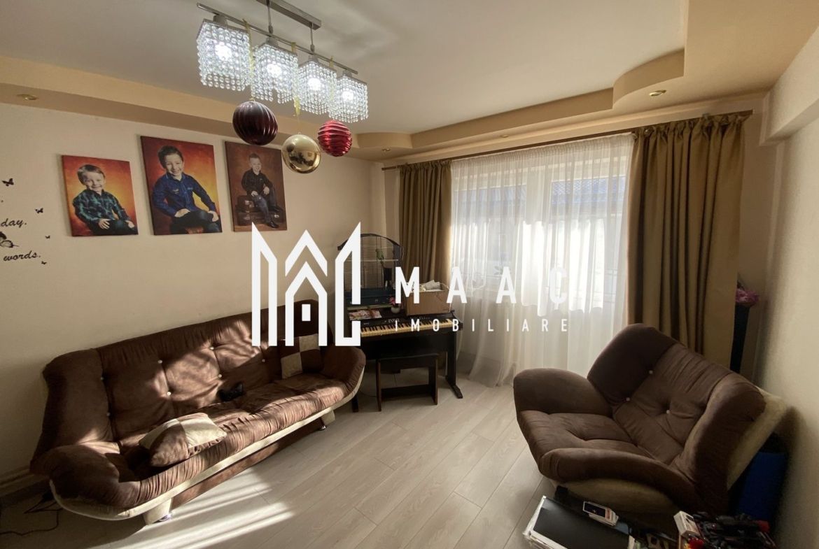 Apartament 4 camere decomandat | Centrală, Cisnădie | 70 mp - foto 2