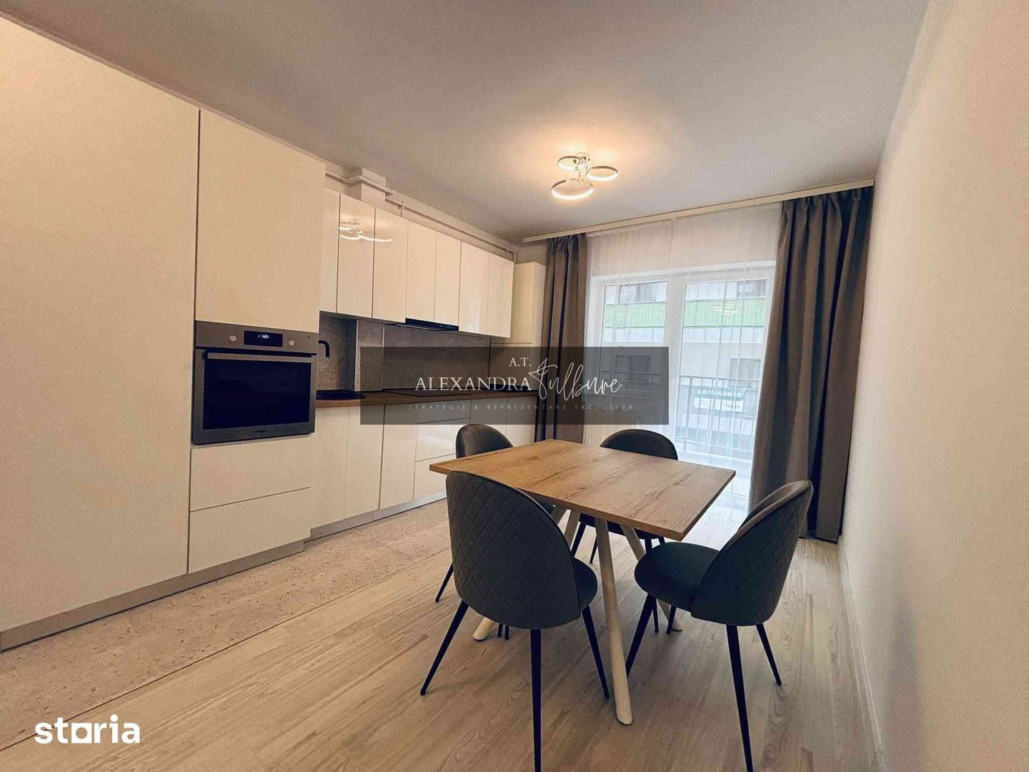 Apartament 2 camere, dressing, balcon, Terra - foto 2