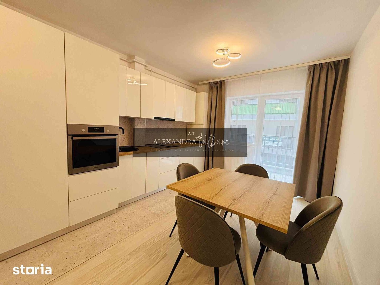 Apartament 2 camere, dressing, balcon, Terra - foto 5