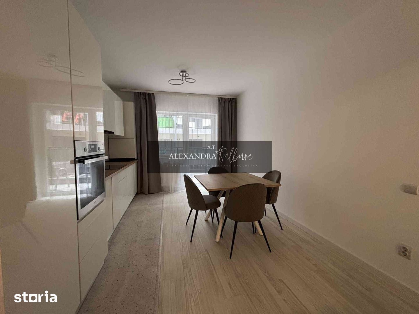 Apartament 2 camere, dressing, balcon, Terra - foto 6
