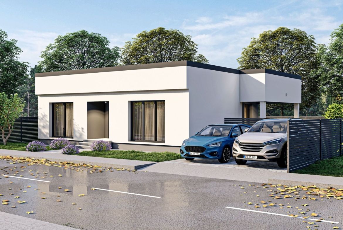 Casa individuala 3 camere finalizata/intabulata Cartier Izvor Tarlungeni Brasov - foto 3