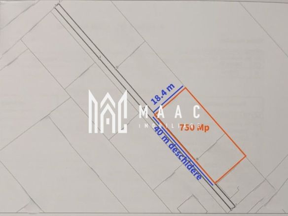 Teren intravilan I 750mp I Utilități I Front 40m I Șura Mare - Imagine principala