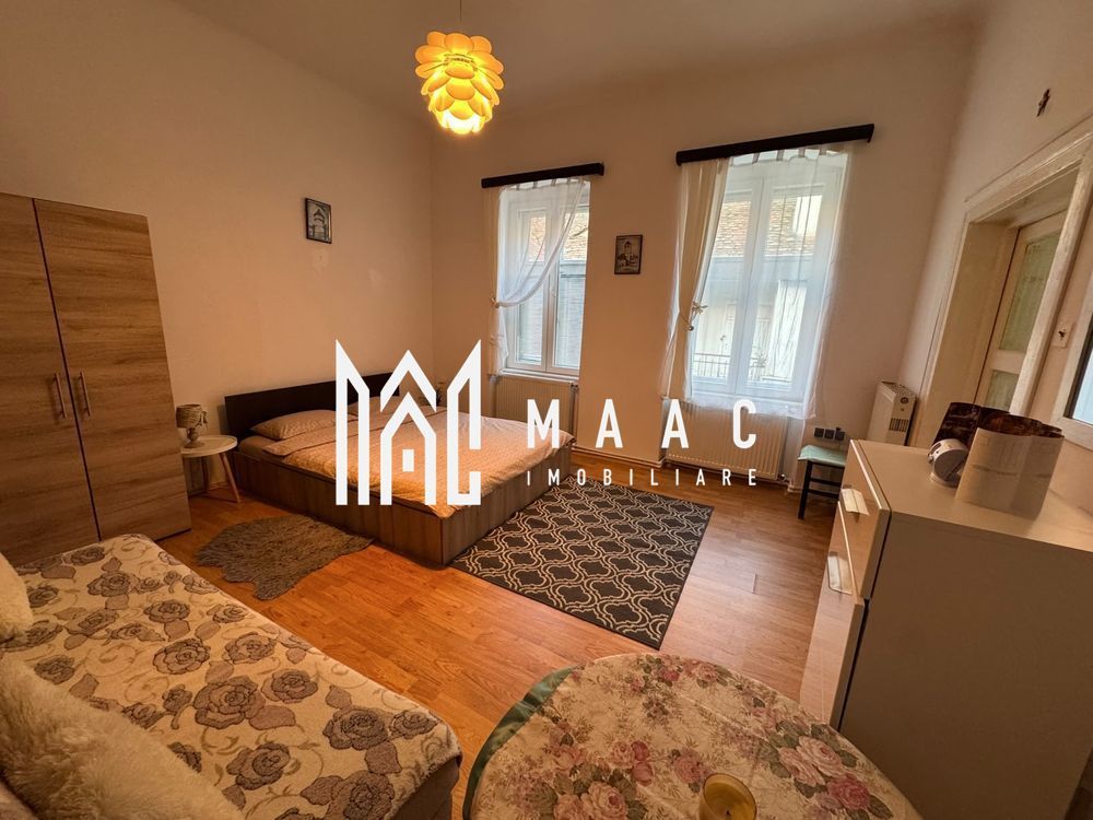 Garsonieră de închiriat | Central, Sibiu | 26 mp, mobilată - foto 3