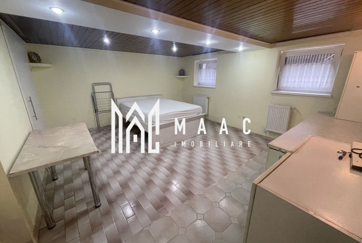 Garsonieră de închiriat | Central Sibiu | 45 mp, mobilată - foto 2