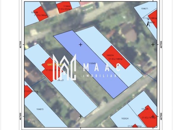 Teren intravilan 740 mp | Cisnădioara | utilități pe teren - Imagine principala