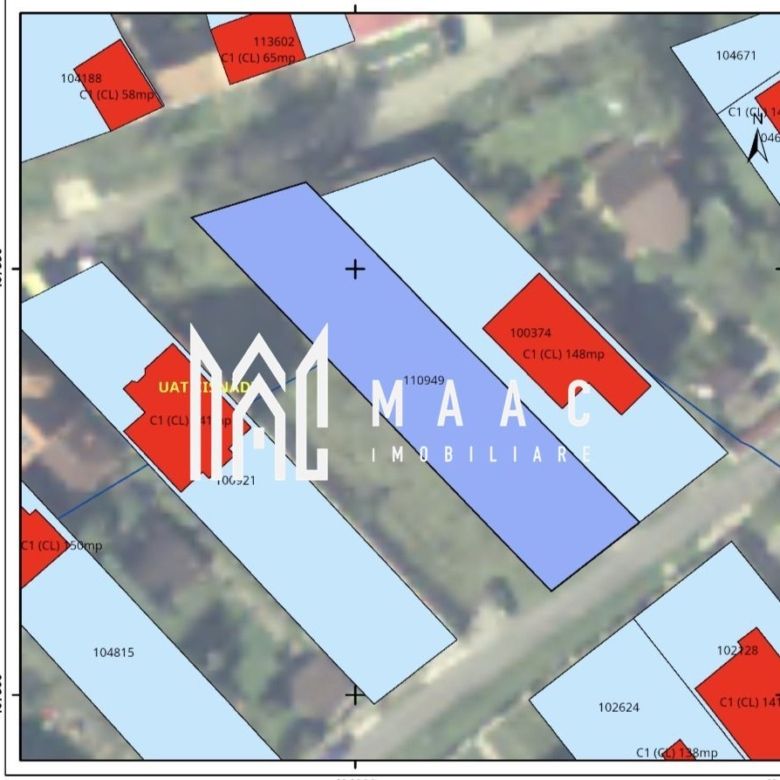 Teren intravilan 740 mp | Cisnădioara | utilități pe teren - Imagine principala